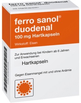 FERRO SANOL duodenal Hartkaps.m.msr.überz.Pell. (50)