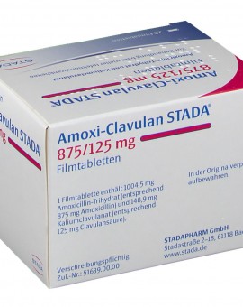 AMOXI CLAVULAN STADA 875/125 mg Filmtabletten (20)