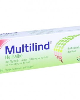 MULTILIND Heilsalbe m.Nystatin u.Zinkoxid (100)