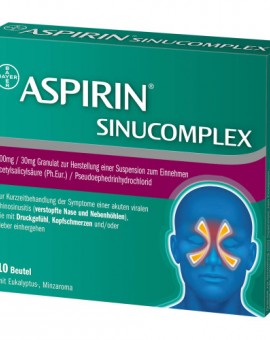 Aspirin SinuComplex 500 mg / 30 mg Granulat (10)