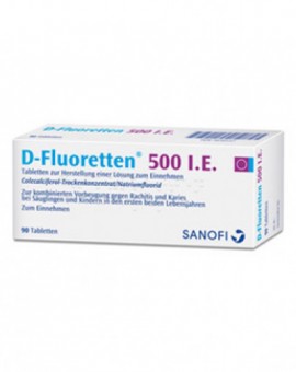 D Fluoretten 500 Tabletten (90)