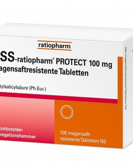 ASS-ratiopharm PROTECT 100 mg magensaftr.Tabletten (100)