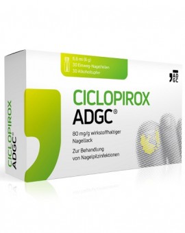 CICLOPIROX ADGC 80 mg/g wirkstoffhalt.Nagellack (6,6 ml)